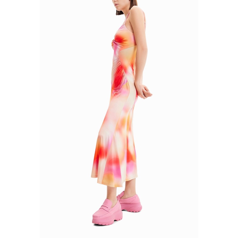 Desigual Maitrepierre Slim Midi Dress - Picture 4 of 9
